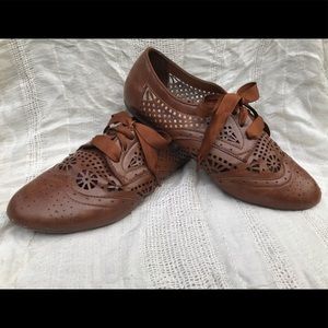 Steve Madden laced cutout loafers